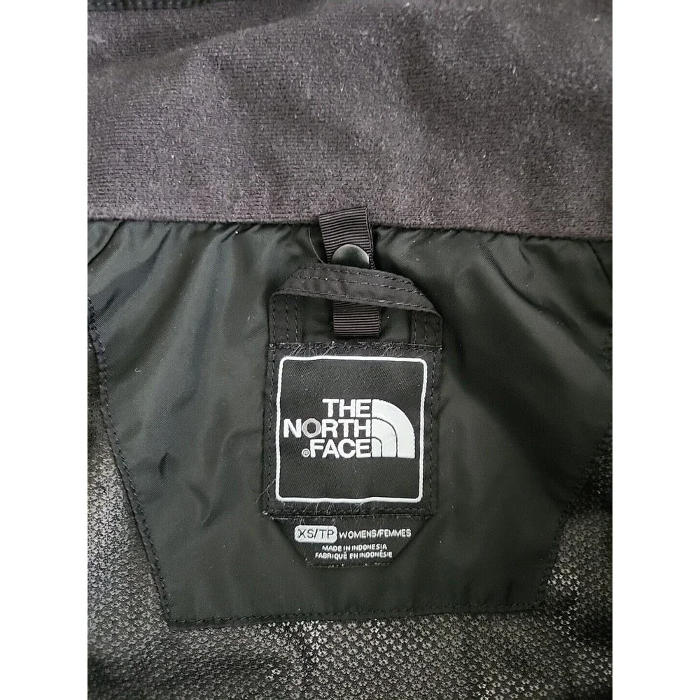 The North Face Jacket Women's XS Black White HyVent Hooded Jacket Coat - Picture 9 of 16